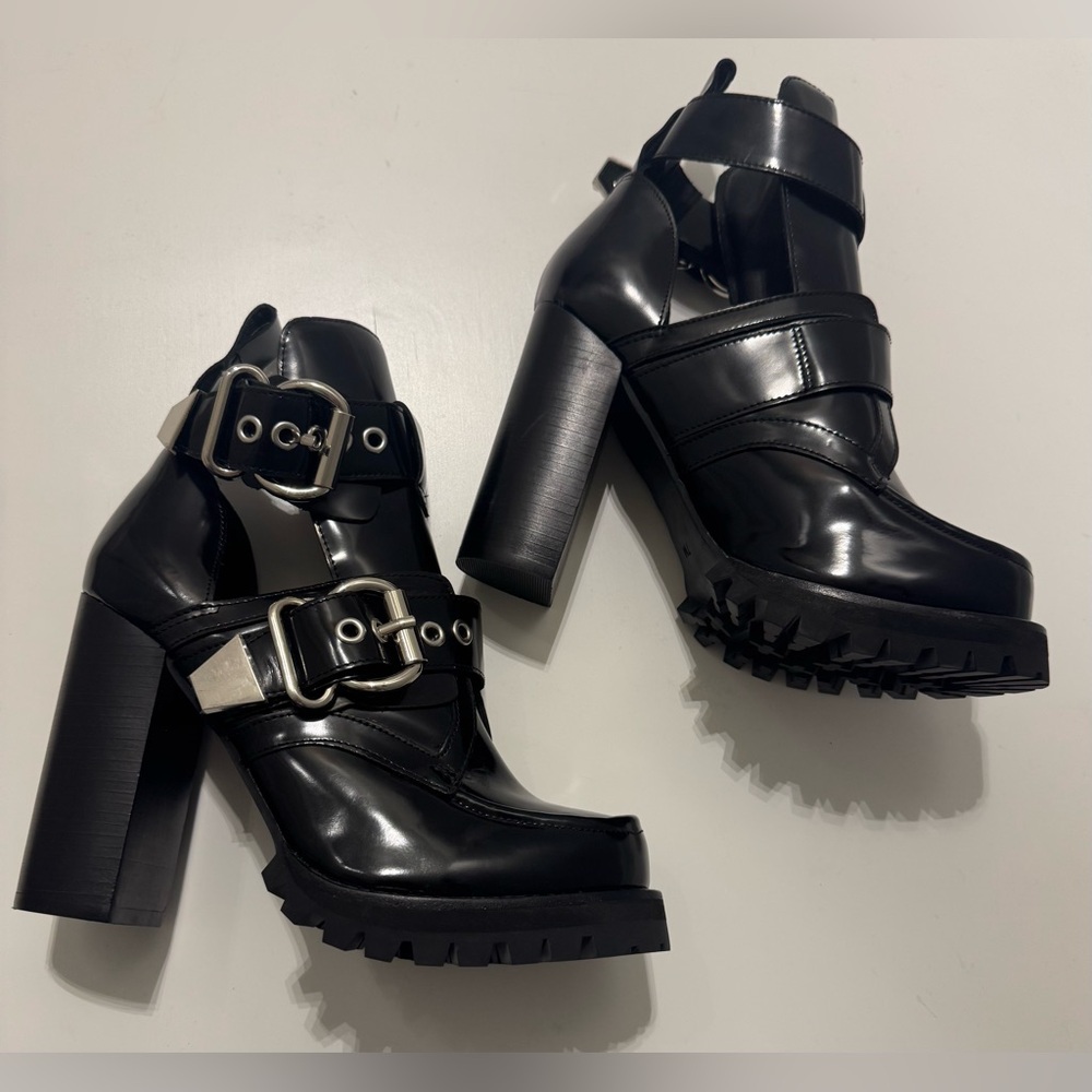 Jeffrey Campbell Craven Buckle Strap Bootie - Picture 9 of 16